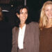American actress and producer, Jennifer Aniston, American actress, director, and producer, Courteney Cox and American actress, comedian, writer, and producer, Lisa Kudrow of the television comedy, Friend's pose for a portrait during an NBC Press Tour Party on January 9, 1995 in Los Angeles, California. (