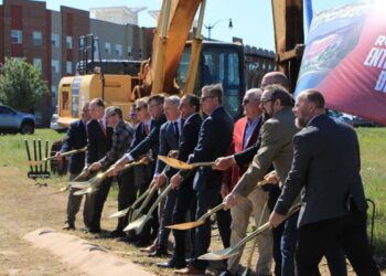 OU, city officials break ground on entertainment district | News