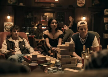 Michael Johnston, Megan Lawless and Cooper Tomlinson in Obsession.