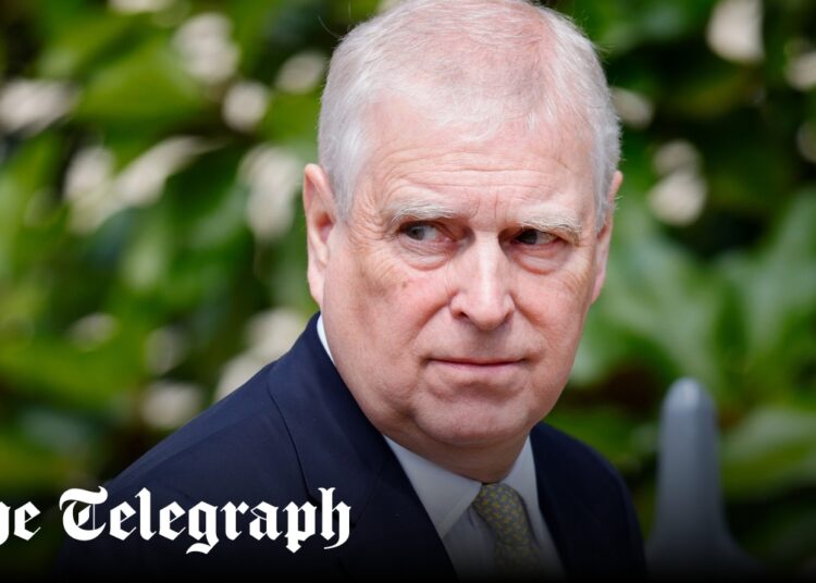 Palace was told Andrew leaked trade secrets six years ago