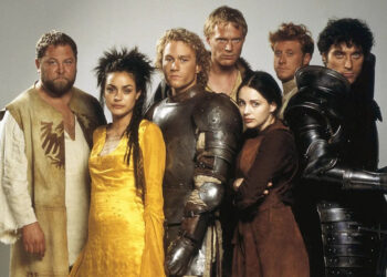 The cast of 'A Knight's Tale'Credit: Columbia Pictures/Everett Collection