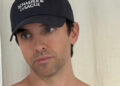 Paul W downs shirtless on insta