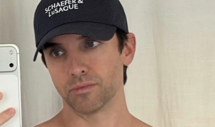 Paul W downs shirtless on insta