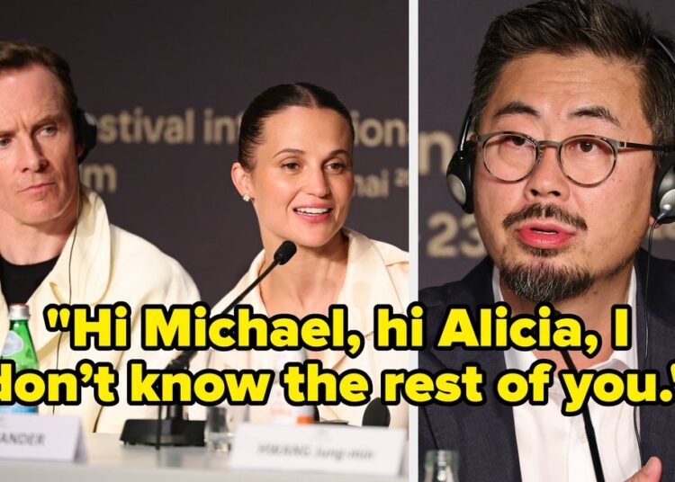 People Are “Disappointed” In Michael Fassbender And Alicia Vikander For Not Sticking Up For Their Non-White Castmates After A Journalist Made A “Shamefully Offensive” Comment At A Press Conference - BuzzFeed