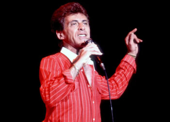 Frankie Valli in Chicago on June 24, 1982Credit: Paul Natkin/WireImage