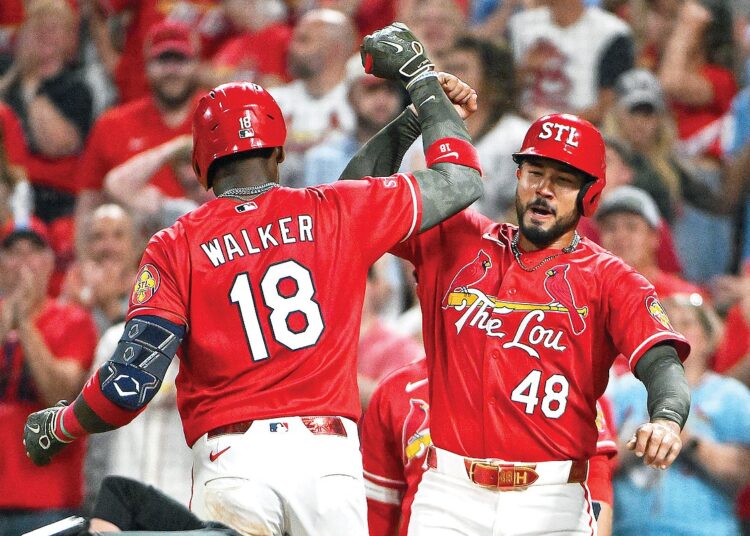 Pozo delivers walk-off hit in 11th inning as Cardinals nip Royals 5-4