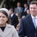 Princess Eugenie and Jack Brooksbank attend Christmas service at St Mary Magdalene Church on December 25, 2022 in Sandringham, Norfolk