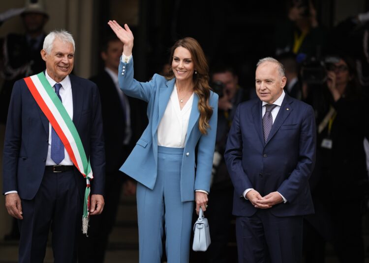 Kate arrives in Reggio Emilia