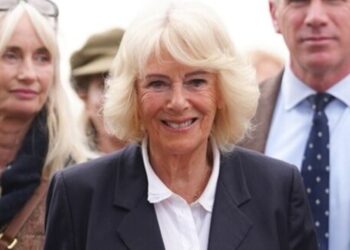 Queen Camilla is the ultimate boss lady in navy power suit | Royal | News