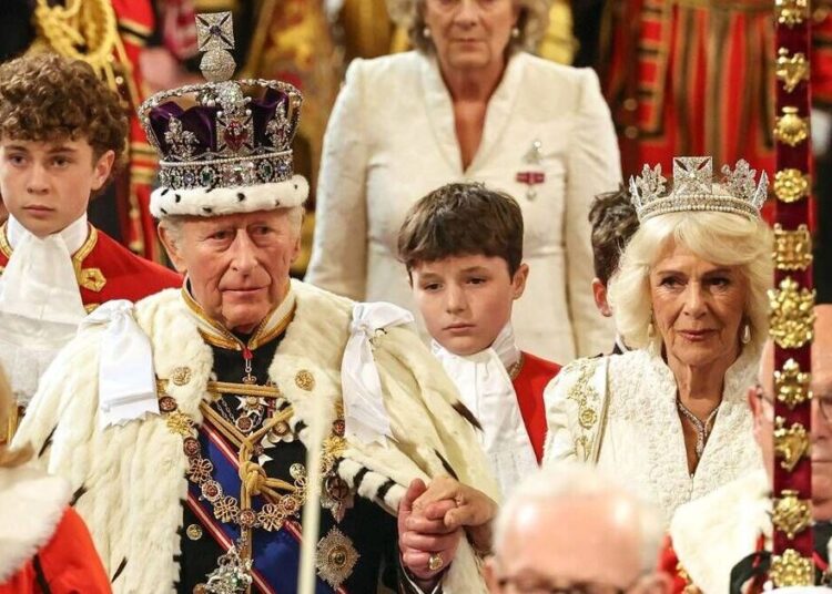 Queen Camilla spotted with odd accessory at opening of Parliament - Celebrity News - Entertainment