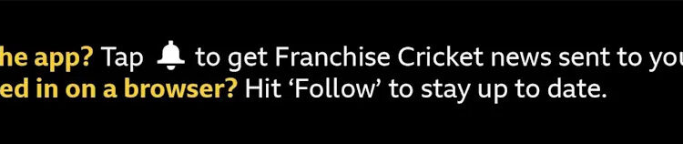 Franchise Cricket banner