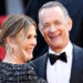 Rita Wilson and Tom Hanks attend the 'Asteroid City' red carpet during the 76th annual Cannes film festival at Palais des Festivals on May 23, 2023 in Cannes, France.