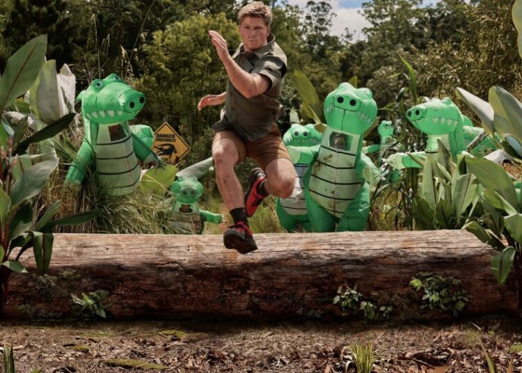 Robert Irwin Takes on 100 Crocs in New Columbia Campaign