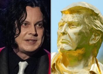 Rock Star Jack White Points Out The Absurdity At The Heart Of That New Golden Trump Statue