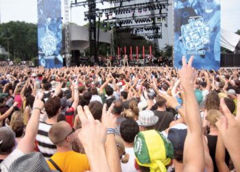 Lollapalooza festival in Chicago, 2008