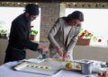 Catherine, Princess of Wales helps prepare lunch at rural Agriturismo 'Al Vigneto' as she concludes a two-day visit to the region, on May 14, 2026 in Felino, Italy. The Princess of Wales is visiting the city in Northern Italy as The Royal Foundation Centre for Early Childhood expands internationally. During her visit, she will explore leading approaches to early child development, which focusses on creativity, relationships and hands-on discovery. The trip marks the future queen's first overseas royal visit since her cancer treatment.