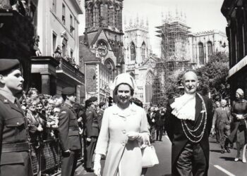 Royal wedding at York Minster among treasured old photos
