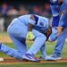 Royals 3B Maikel Garcia exits with hamstring injury