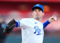 Royals LHP Cole Ragans leaves game vs. Guardians with elbow soreness