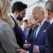 King Charles III is pictured interacting with New York City Mayor Zohran Mamdani during a visit to the 9/11 Memorial on April 29, 2026.