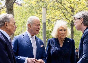 Royals in NYC: King Charles and Queen Camilla Visit 9/11 Memorial