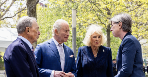Royals in NYC: King Charles and Queen Camilla Visit 9/11 Memorial