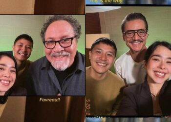 Saab Magalona and Jim Bacarro Pedro Pascal Jon Favreau