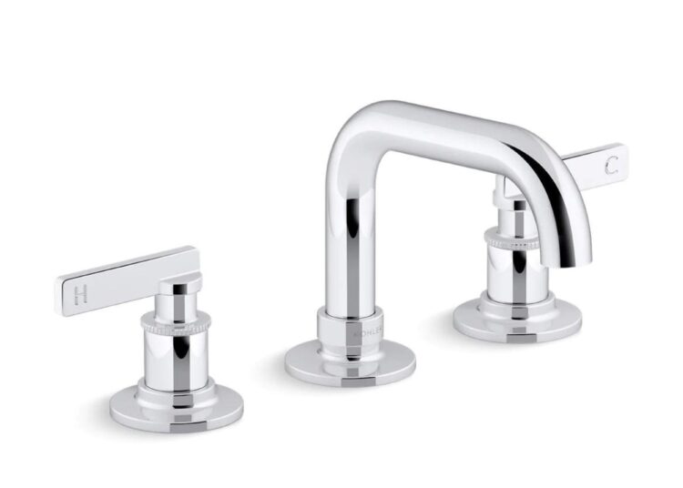 chrome faucet from kohler