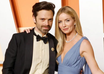 Sebastian Stan and Annabelle Wallis in Beverly Hills in March 2025Credit: Taylor Hill/FilmMagic