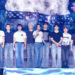 Boy band Seventeen during its Japanese fan meet and greet held in May [PLEDIS ENTERTAINMENT]