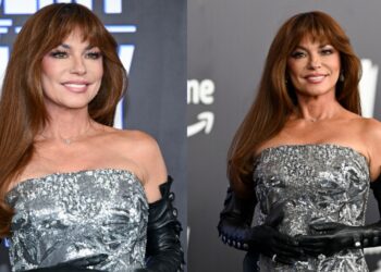 Shania Twain Shimmers in Falguni Shane Peacock for ACM Awards 2026