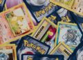 A collection of Pokemon cards.
