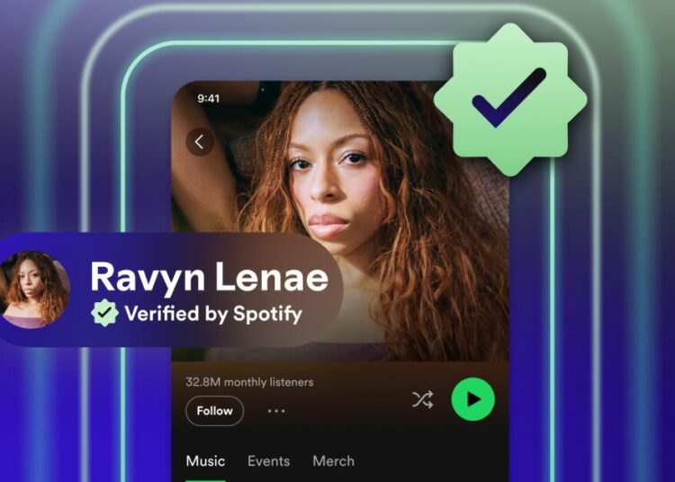 Spotify adds verification badge to distinguish human artists from AI
