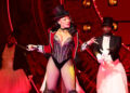 Megan Thee Stallion makes her Broadway debut in Moulin Rouge! The Musical at Al Hirschfeld Theatre on March 24, 2026 in New York City.