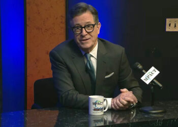 Stephen Colbert on 'Only in Monroe'Credit: MonroeCommunityMedia/YouTube