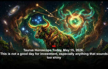 Taurus Horoscope Today, May 15, 2026: This is not a good day for investment, especially anything that sounds too shiny