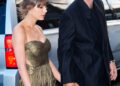 Taylor Swift and Travis Kelce were seen heading to a private event in Brooklyn, N.Y.C., on May 16Credit: BACKGRID