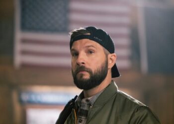 wolves at the door  cbs original series marshals, scheduled to air on sunday, may 24 800900 pm, etpt pictured logan marshallgreen as pete calvin photo fred hayescbs ©2025 cbs broadcasting, inc all rights reserved