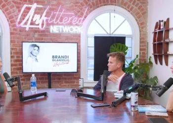Lisa Ann, James Maas, and Brandi Glanville on 'Brandi Glanville Unfiltered' podcastCredit: Brandi Glanville Unfiltered