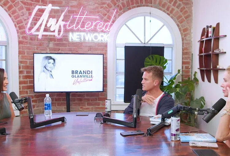 Lisa Ann, James Maas, and Brandi Glanville on 'Brandi Glanville Unfiltered' podcastCredit: Brandi Glanville Unfiltered