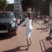 Selena Gomez wore a super-studded pair of Alaïa Mary Janes in London