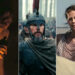 Cyclops, Matt Damon, Charlize Theron in 'The Odyssey'Credit: Universal Pictures