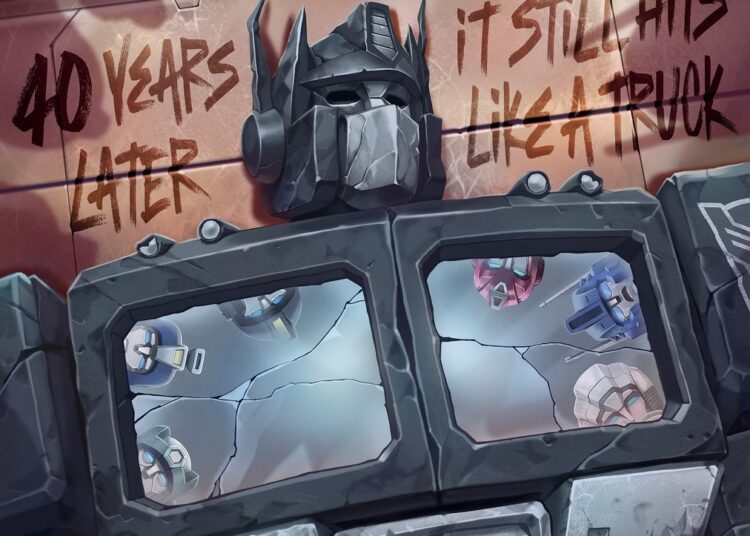 a movie poster with a giant sci-fi robot