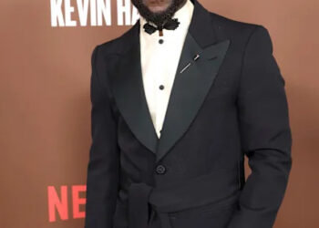 Kevin Hart attends "The Roast of Kevin Hart" red carpet during Netflix Is A Joke Fest at The Kia Forum on May 10.