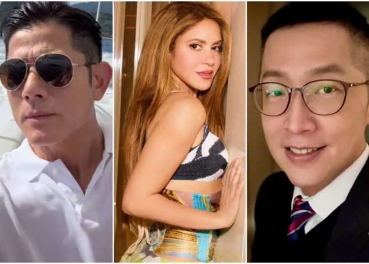 Top Entertainment stories of the week: Dutiful son-in-law Aaron Kwok; Shakira's RM253mil tax refund; RM1.28mil annual salary for ex-TVB star