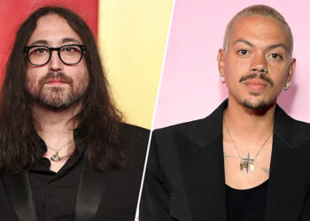 (L-R) Sean Ono Lennon; Evan Ross