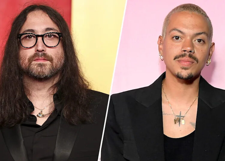 (L-R) Sean Ono Lennon; Evan Ross