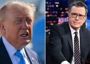 Trump has a 'message' for Stephen Colbert before show finale - Celebrity News - Entertainment