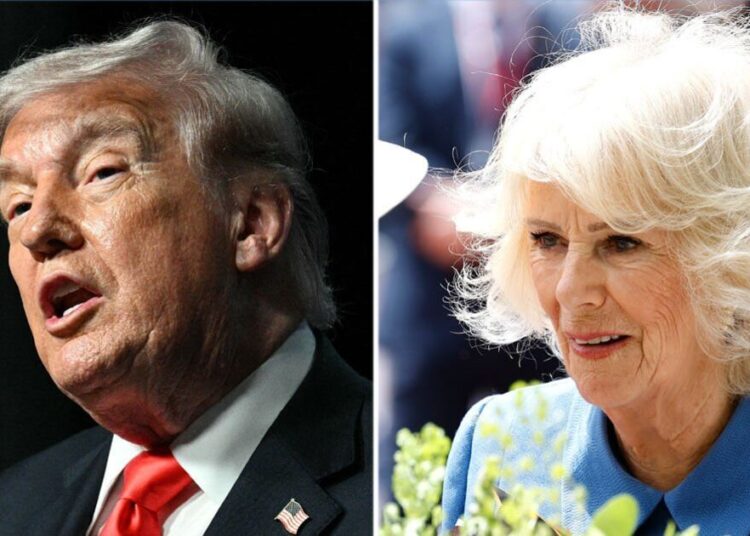 Trump shares Queen Camilla's blunt 1-word reaction to Oval Office - Celebrity News - Entertainment