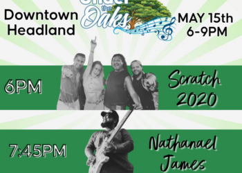 Under the Oaks brings live music to Headland for a good cause